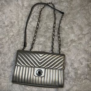 BEBE Metalic Crossbody